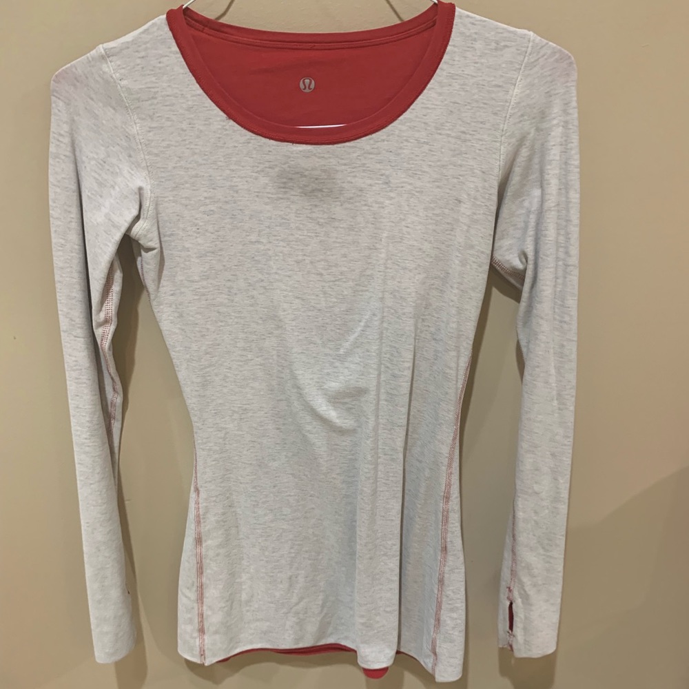 Lululemon reversible long sleeve top!